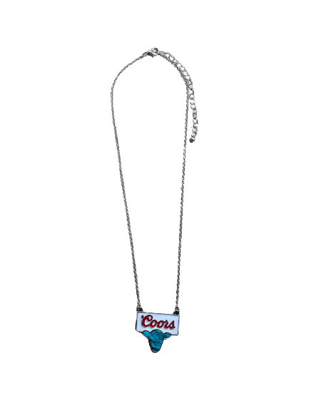 Coors Beer Necklace