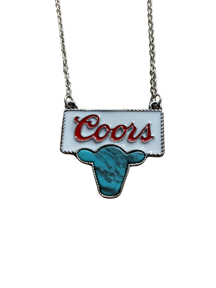 Coors Beer Necklace