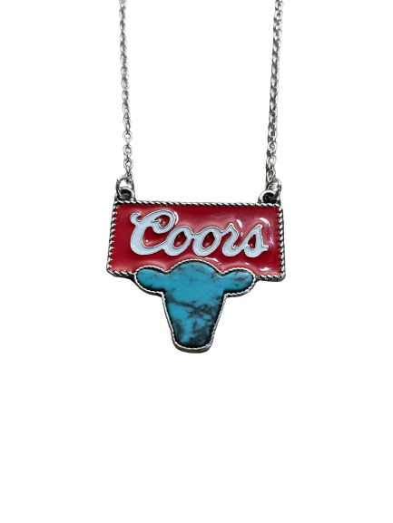 Coors Beer Necklace