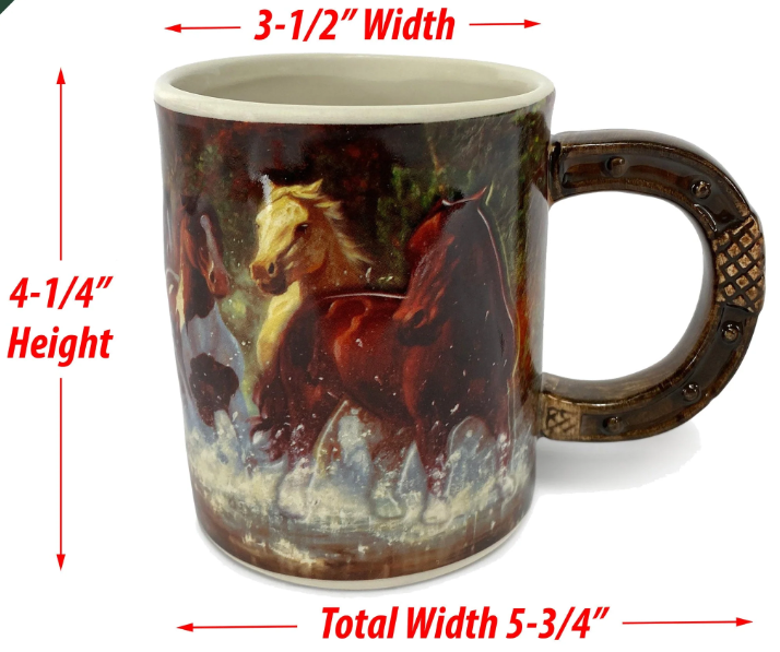 Wild Horse Ceramic Mug