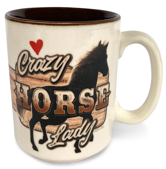 Crazy Horse Lady Ceramic Mug