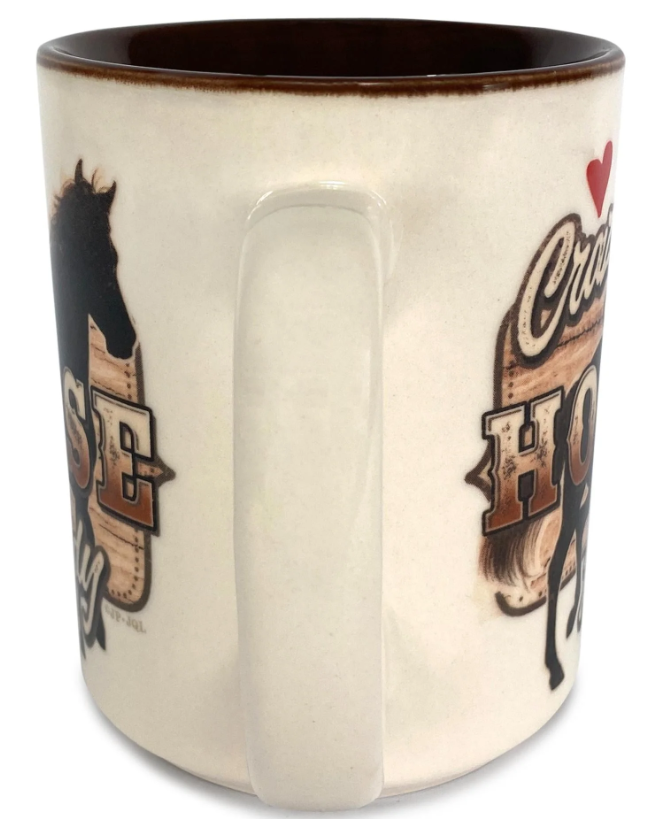 Crazy Horse Lady Ceramic Mug