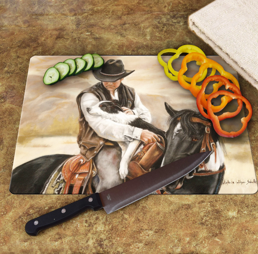 Cowboy Cutting Board